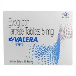 Эвоглиптин 5 мг :: Эводин 5 мг полный аналог Valera 5мг таб. №15 фото